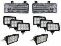 Complete LED Light Kit for Ford New Holland Genesis Tractors, FNHKit1