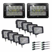 Complete LED Light Kit for Case/IH 9000 Series 4wd, CaseKit6